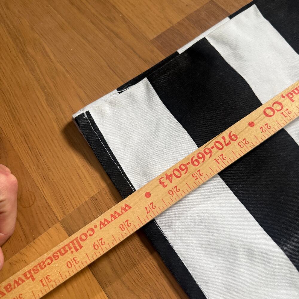 Vintage Museum of Colorado Prisons Striped Inmate Cell Shirt Uniform Sz Small - Picture 8 of 9